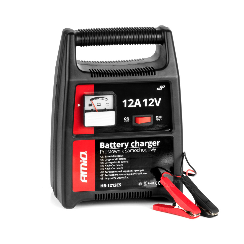 Likriktare laddare för 12A 12V batteri sbc-12a amio-02089 Likriktare laddare för 12A 12V batteri sbc-12a amio-02089