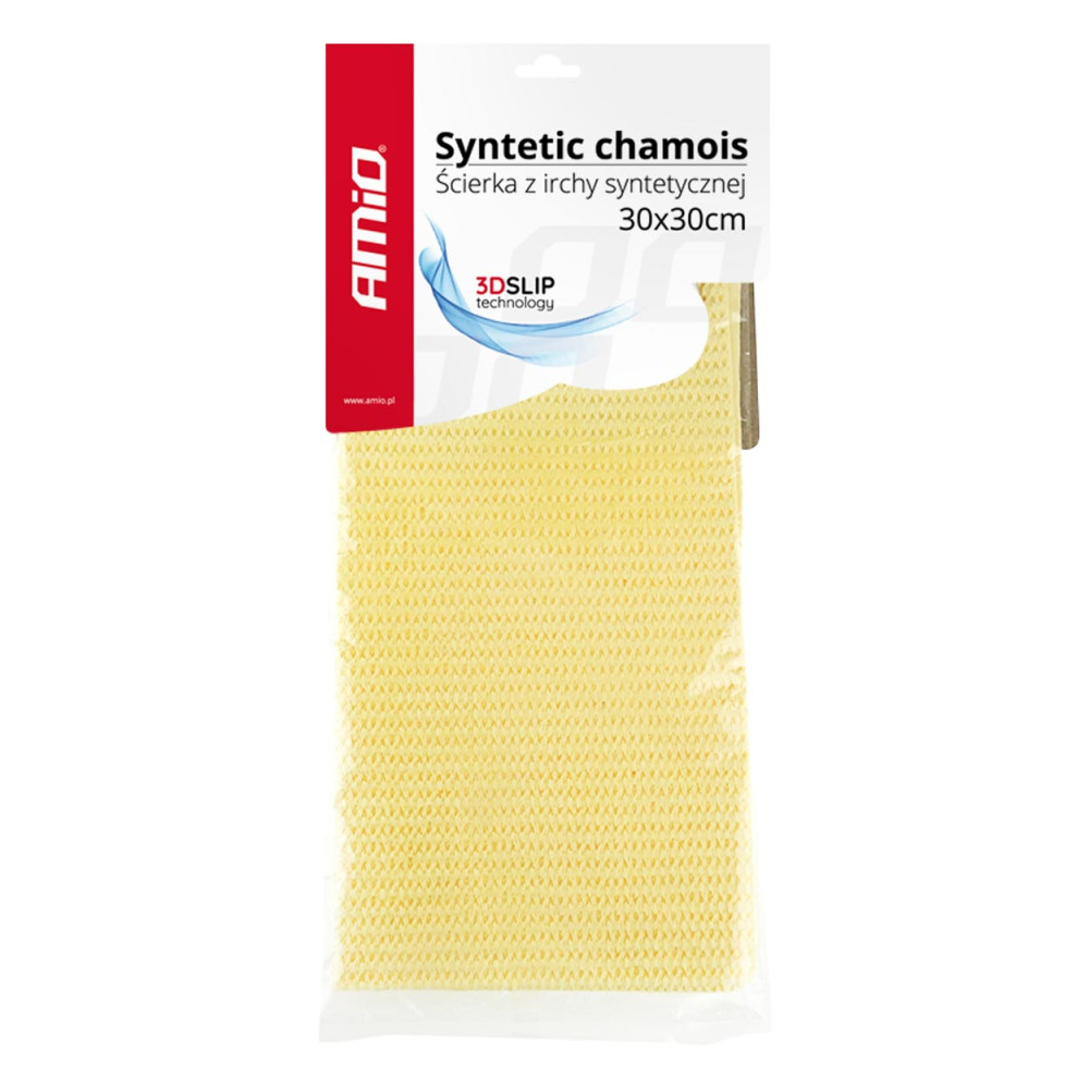 Trasa från polska till svenska:

Trasa av syntetiskt mikrofiber med 3D-slippteknologi 30x30 cm amio-02169.