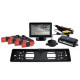 Sensorset tft01 4,3' med kamera cam-402 led 4 svarta inre sensorer