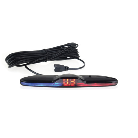 Display för parkeringssensorer max-led svart piano black amio-02098