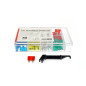 Bil säkringar platt standard komplett set 80 st. mix amio-02224