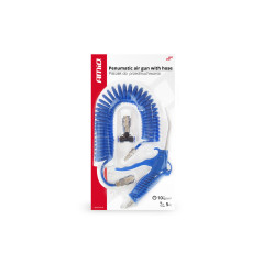 Pneumatisk blåspistol kit 10 atm amio-02158