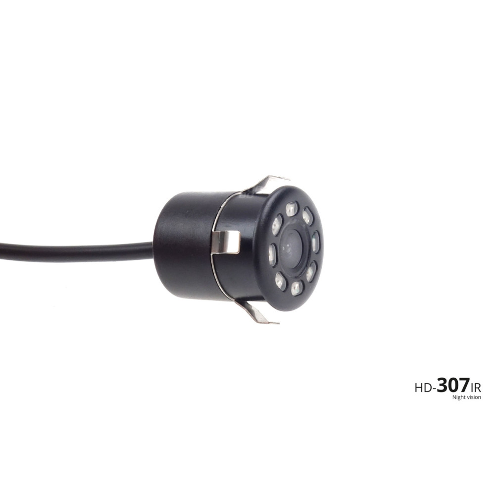 Backkamera parkering hd-307-ir night vision 18 mm amio-02164