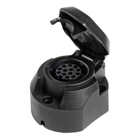 Dragkrokens trailerkontakt 13-stifts amio-01325