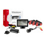 Parkeringssensorset TFT01 4,3' med kamera HD-301-IR 4 svarta inre sensorer