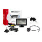 Parkeringssensorset TFT01 4,3' med kamera HD-310 4 vita sensorer