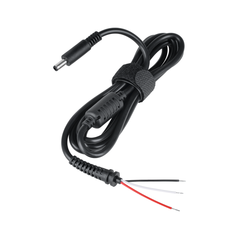 Kontakt 4,5/3,0 (19,5V/3,34A) med nätkabel för Rebel-montering