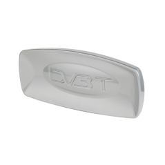 TV-digital markantenn för markbunden digital-TV - silver