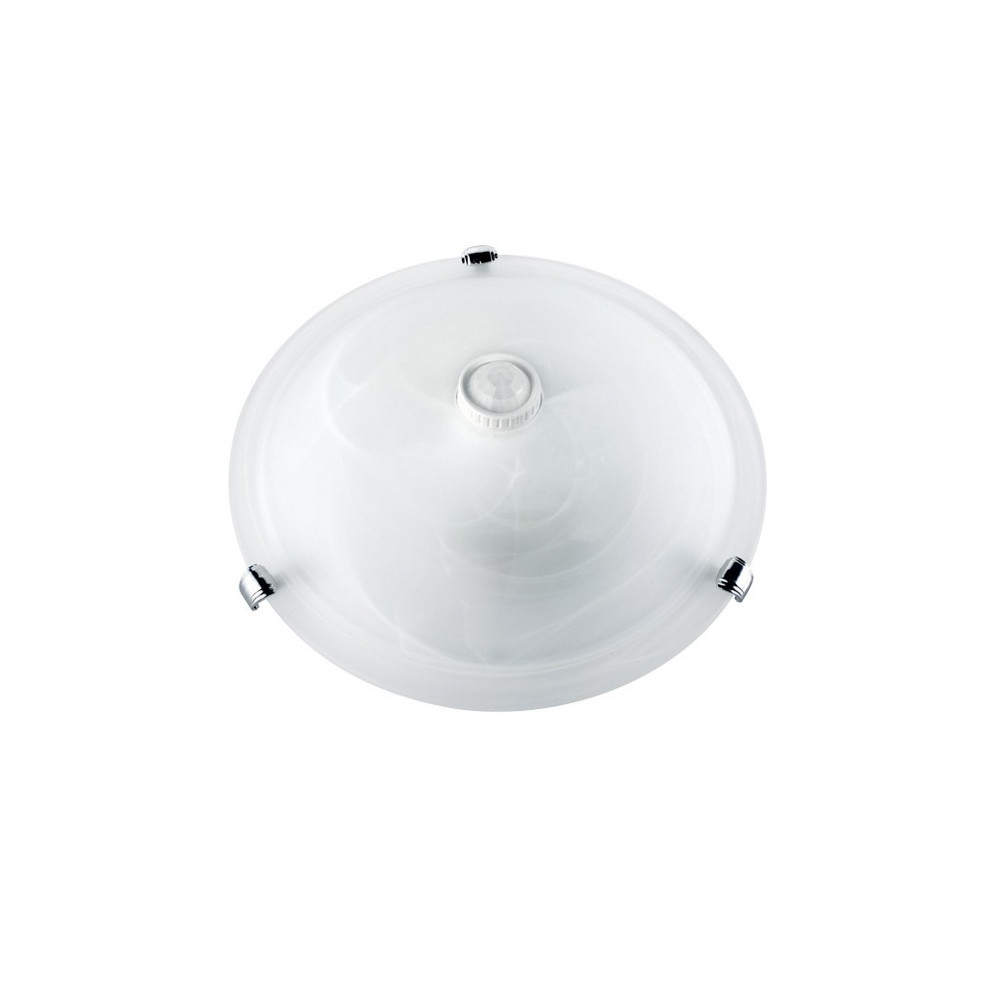 Plafon z czujnikiem ruchu Maclean, sufitowy, z czujnikiem PIR, max. 2x40W, E27, MCE22 Plafon z czujnikiem ruchu Maclean, sufitowy, z czujnikiem PIR, max. 2x40W, E27, MCE22