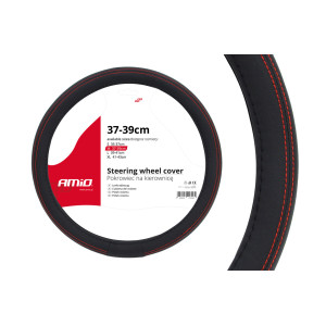 Skydd överdrag för bilratten m 37-39cm swc-01-m amio-01355