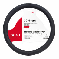 Skyddet överdrag för bilratten l 39-41cm swc-09-l amio-01366