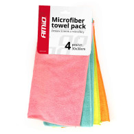 Set med mikrofibertrasor för bilen 4 st. 30x30 cm cwash-02 amio-01046