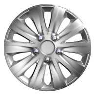 Hjulkapsel silver Rapid NC 15 tum