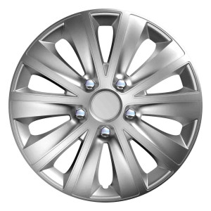 Hjulkapsel silver Rapid NC 15 tum