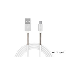 Kabel för laddning från usb till usb-c fulllink 1 m 2.4a amio-01433