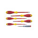 Skruvmejslar el. 2-delars set kk23-ph st.5+isolerad spänning 1000v ce