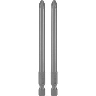 Spets 1/4' Phillips nr.2, L-100mm, 2 st, S2, Proline