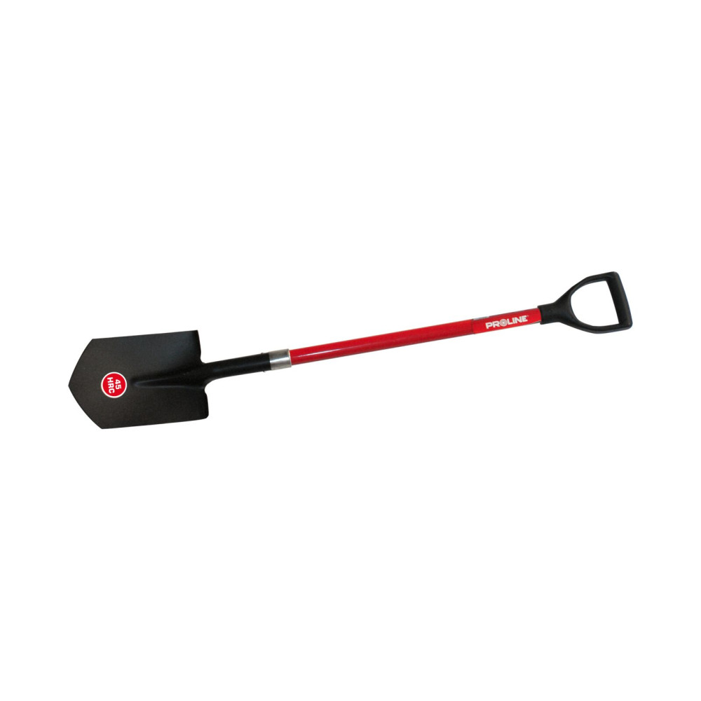 Spade skarp, härdat, skaft glasfiber, 1150mm raklinje Spade skarp, härdat, skaft glasfiber, 1150mm raklinje