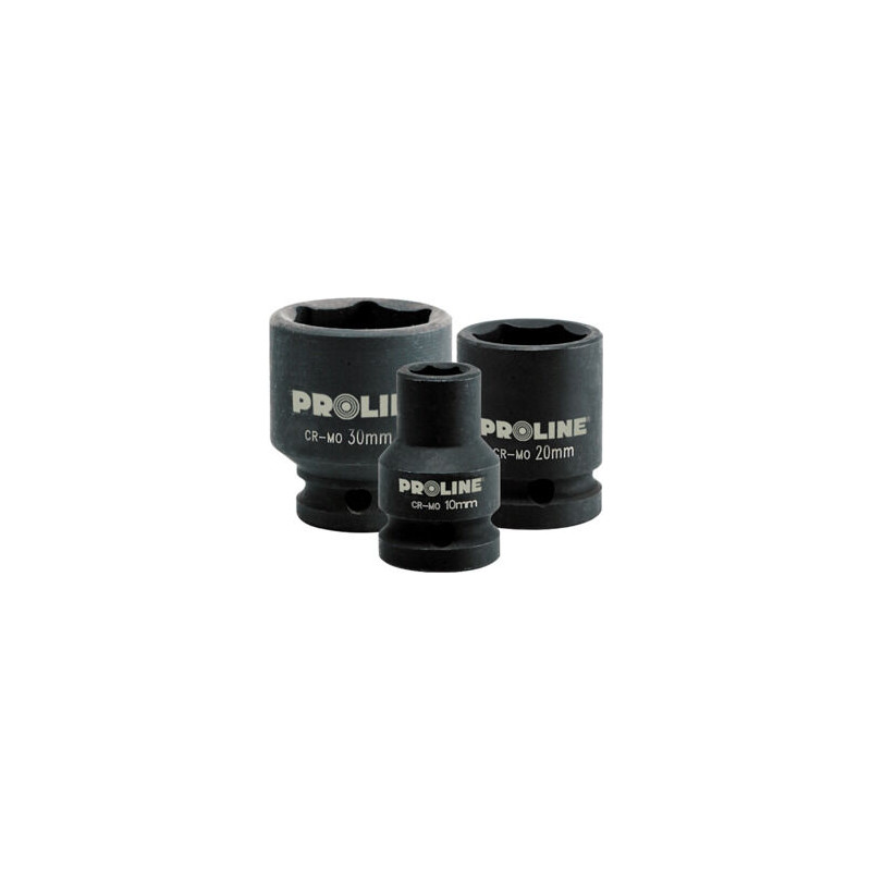 Sexkantig slagnyckelinsats 1/2' 12 mm cr-mo Proline