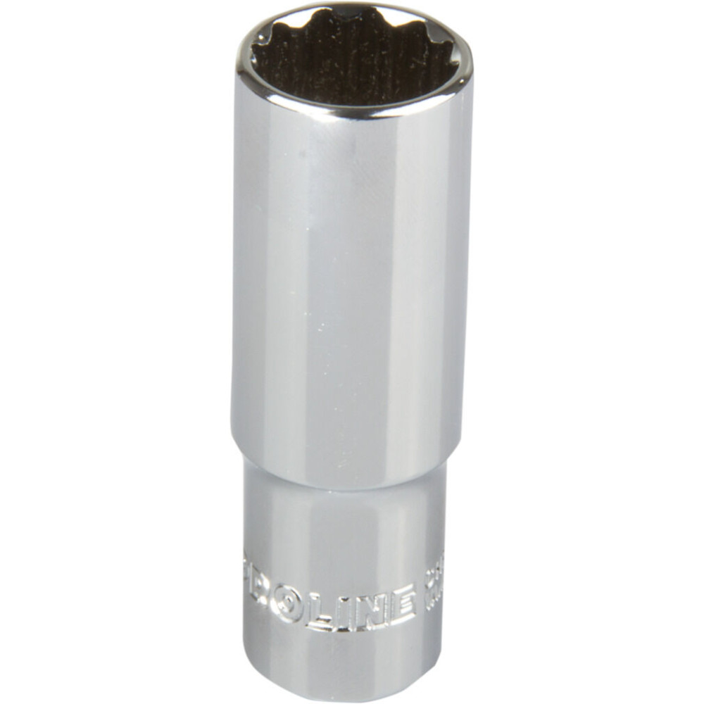 Förlängd 12-kantig hylsa CRV 1/2 tum 17 mm Proline. Förlängd 12-kantig hylsa CRV 1/2 tum 17 mm Proline.