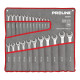 Klucze oczkowo-płaskie szt.24 (6-32mm), din 3113, cv,proline