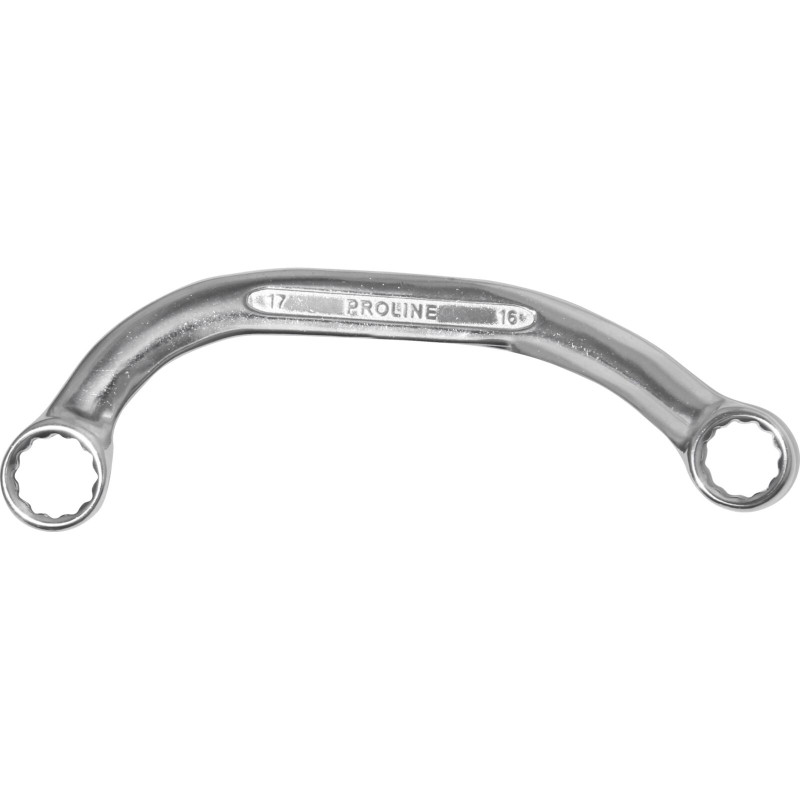 Nyckel med böjd ringtyp 'c' 16x17 mm, crv, proline