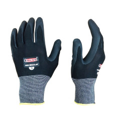 Handskar av nitril (grepp vanlig), 12 par, '7', ce, handskar pro