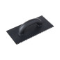 Påse av plast 270*130mm, tand 8*8mm, handtag med lås.