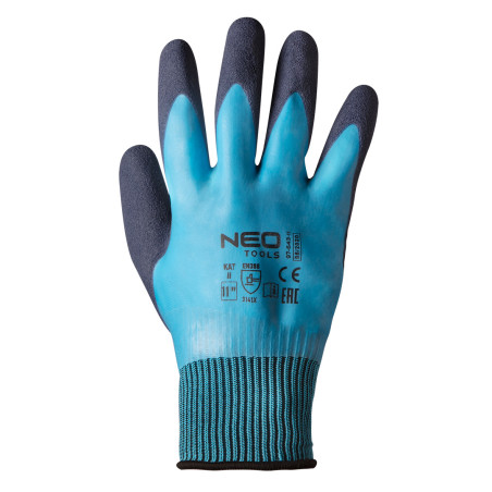 Arbetshandskar, polyester belagd med latex (2 lager), 3141X, storlek 11