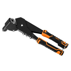 Nitpistol för stål- och aluminiumnit 2,4/3,2/4,0/4,8 mm, flerpositionerad