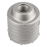 Otwornica widiowa 65mm z adapterem SDS+ oraz wiertłem pilotującym