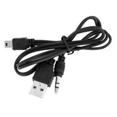 AK287 Adapter mini USB till USB/jack 3.5