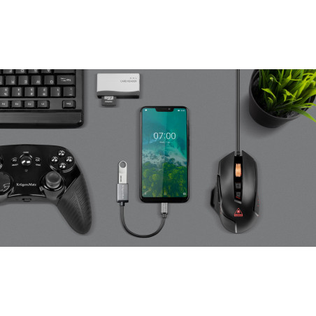 Adapter USB 3.0 A till USB typ C OTG Kruger&Matz Basic