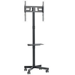 Ställ för TV Maclean, professionell, 32-55 tum, på hjul, max. VESA 400x400, max 25 kg, MC-949. | HandlaSmidigt.se