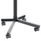 Ställ för TV Maclean, professionell, 32-55 tum, på hjul, max. VESA 400x400, max 25 kg, MC-949.