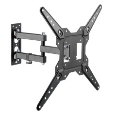 Fäste för TV eller monitor från Maclean, universell, max VESA 400x400, 23-55 tum, 30 kg, svart, MC-701N. | HandlaSmidigt.se