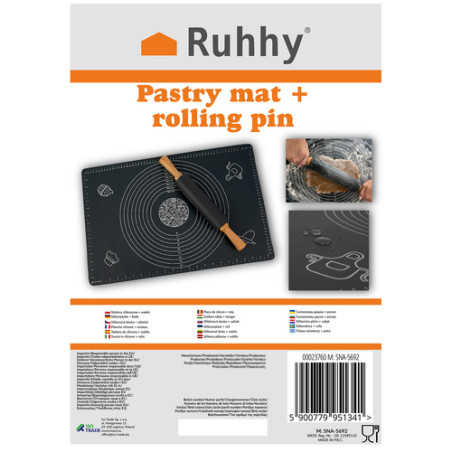 Silikonbakform + Ruhhy kavel 23760