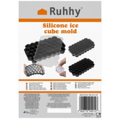 Silikonform för isbitar Ruhhy 23228