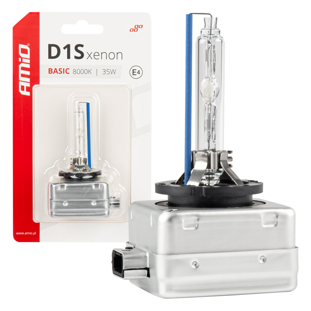 Żarówka ksenonowa żarnik xenon d1s 35w 8000k basic blister amio-03865 Żarówka ksenonowa żarnik xenon d1s 35w 8000k basic blister amio-03865