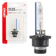 Xenonlampa xenon D2S 8000K grundläggande blisterförpackning amio-03862