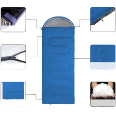 BQ26E Mumiesovsäck, blå