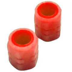 RW25B Ventillock lysande 2 st röda