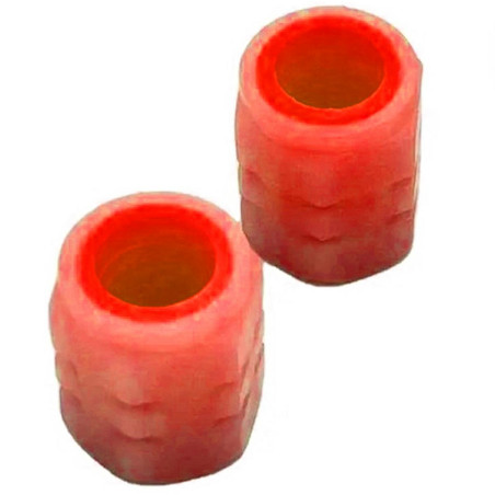 RW25B Ventillock lysande 2 st röda