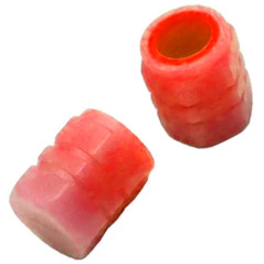 RW25B Ventillock lysande 2 st röda