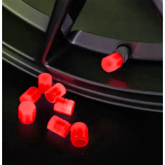 RW25B Ventillock lysande 2 st röda