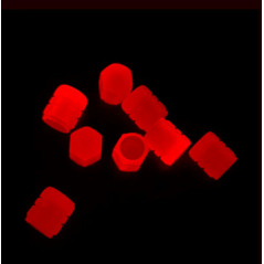 RW25B Ventillock lysande 2 st röda