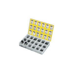 Antal slutar: Phillips, Pozidriv, platt handtag 1/4 ', 200 stycken.