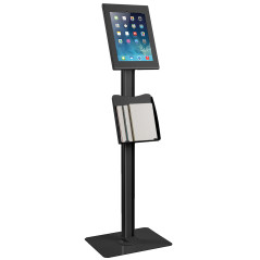 Stativfäste för Maclean surfplattor, golvmontage med lås, svart, iPad Pro (Gen 3), 12,9 tum, MC-867 B | HandlaSmidigt.se