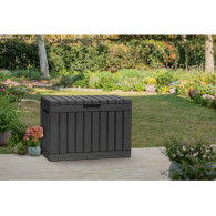 Trädgårdsbox Kentwood 190L grafit