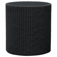 Donica okrągła LARGE CYLINDER PLANTER antracyt